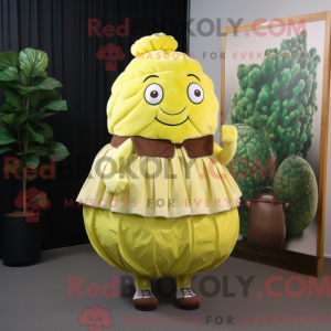 Mascot karakter van een...