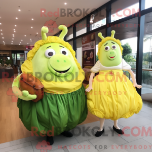 Mascot character of a Lemon...