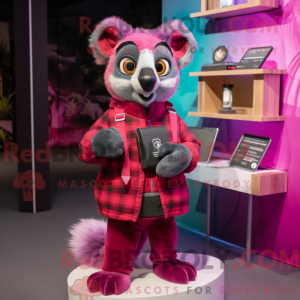 Mascot character of a...