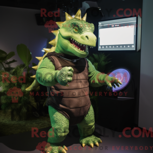 Mascot karakter van een...