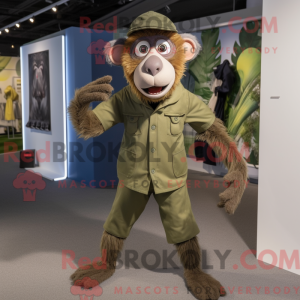 Mascot karakter van een...