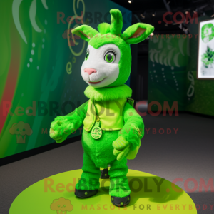 Mascot character of a Lime...