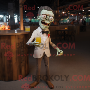 Personagem de máscara de um...