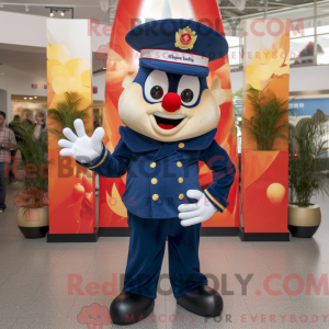 Mascot karakter van een...
