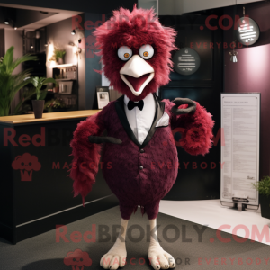 Mascottefiguur van een...