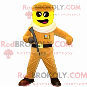 Mascot character of a Gold...