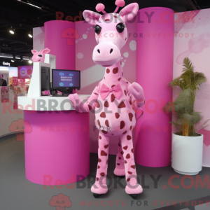 Mascottekarakter van een...