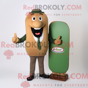 Mascottekarakter van een...