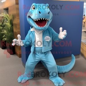 Mascot karakter van een...