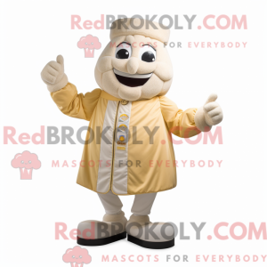 Mascot character of a Cream...