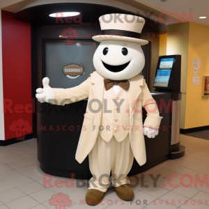 Mascot character of a Cream...