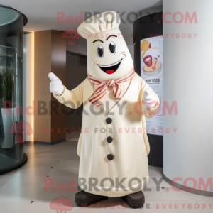 Mascot character of a Cream...