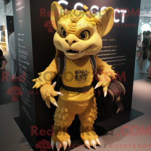 Maskottchen-Charakter eines...