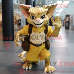 Mascot character of a Gold...