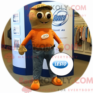 Mascot character of a Rust...