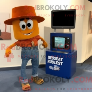 Personaje mascota de Rust...