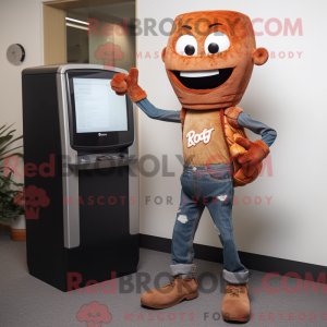 Personaje mascota de Rust...