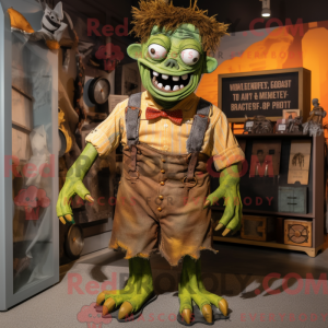 Personagem de máscara de um...