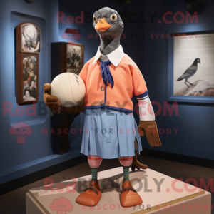 Mascottefiguur van een...