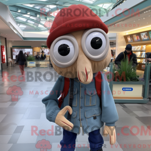 Mascottekarakter van een...