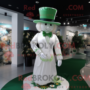 Mascot character of a Green...