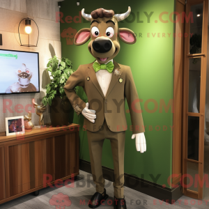 Mascottefiguur van een...