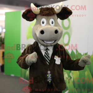 Mascottefiguur van een...