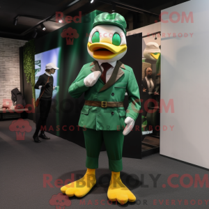 Mascot karakter van een...