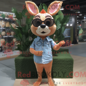 Mascottefiguur van een...