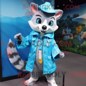 Mascot character of a Sky...