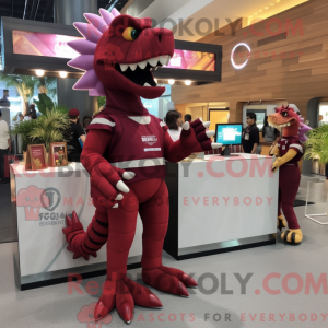 Mascot karakter van een...