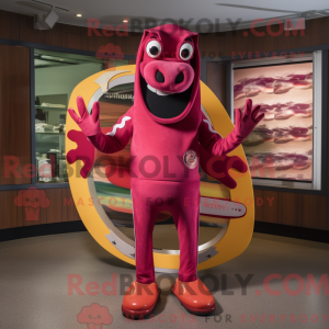 Mascot character of a...