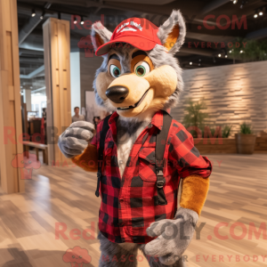 Mascot character of a Red...