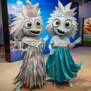 Postava maskota Silver Fish...