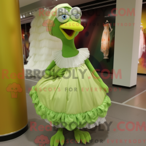 Mascot character of a Lime...