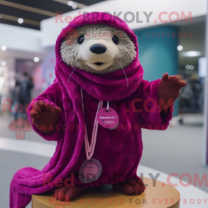 Mascottefiguur van een...