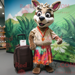 Mascot character of a Deer...