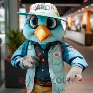 Mascot karakter van een...