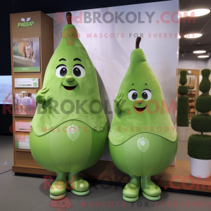 Mascottekarakter van een...