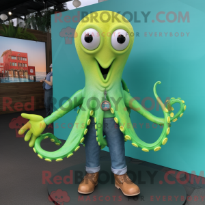 Mascottekarakter van een...
