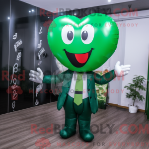 Personaje mascota de globos...