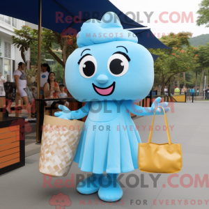 Mascot character of a Sky...