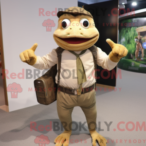 Personnage mascotte d une...