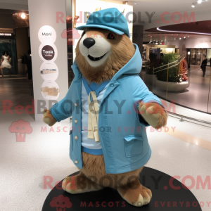 Mascot karakter van een...