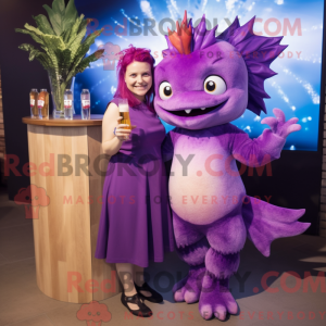 Mascot karakter van een...