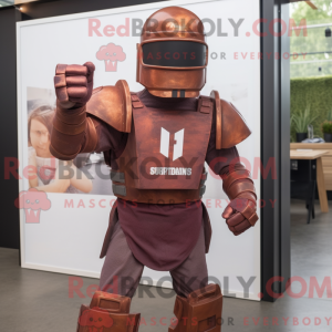 Máscara de um soldado Rust...