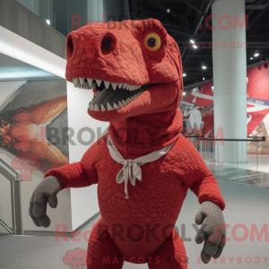 Mascot character of a Red...