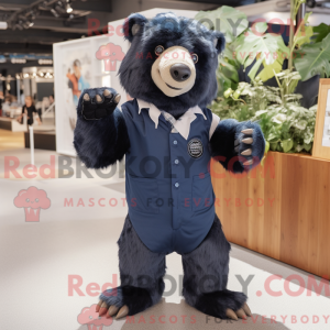 Mascottefiguur van een...