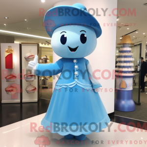 Mascottekarakter van een...