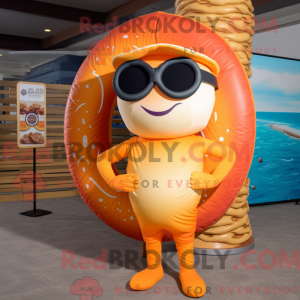 Postava maskota Orange...
